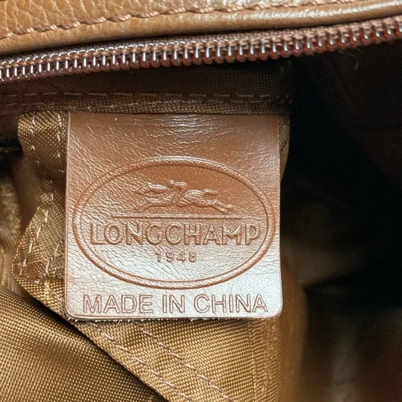 Longchamp pebble Leather crossbody - Picture 6 of 10